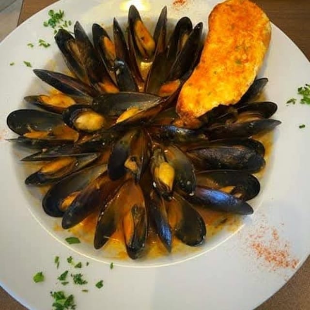 Mussels.