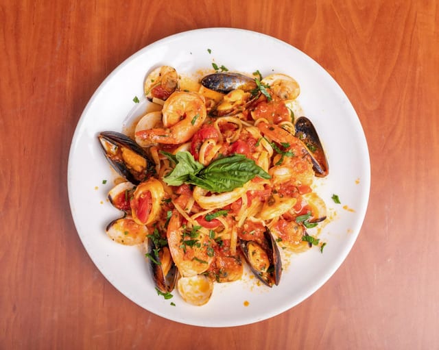 Pasta Seafood.
