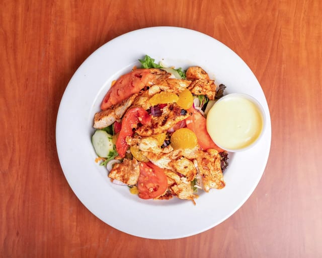 Grilled Chicken Mandarin Special.
